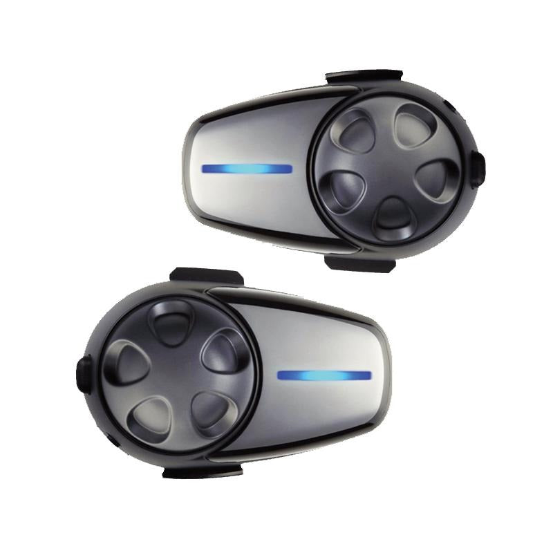 SENA SMH10 Kit Micrófono Universal Intercomunicador Bluetooth Motocicletas Paquete Doble