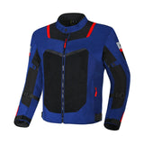R-TECH SPIRAL MESH JAQUETES DE MOTO HOMES NAVY BLAU NEGRE