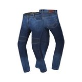 R-TECH VALENCIA PANTALON DE HOMBRE DENIM JEANS 32L DARK AZUL SPRAY