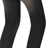 R-TECH VALENCIA PANTALON DE HOMBRE DENIM JEANS 32L NEGRO KHAKI TINT SPRAY