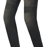 R-TECH VALENCIA PANTALON DE HOMBRE DENIM JEANS 32L NEGRO KHAKI TINT SPRAY