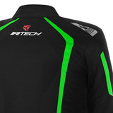 R-TECH MARSHAL JAQUETES DE MOTO HOMES TEXTIL NEGRE VERD
