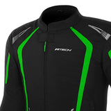R-TECH MARSHAL JAQUETES DE MOTO HOMES TEXTIL NEGRE VERD
