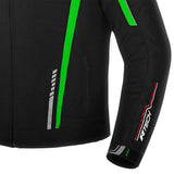 R-TECH MARSHAL JAQUETES DE MOTO HOMES TEXTIL NEGRE VERD