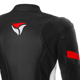 R-TECH TOM RIDER JAQUETES DE MOTO SENYORA NEGRE BLANC VERMELL