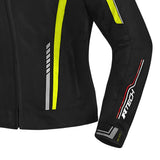 R-TECH MARSHAL JAQUETES DE MOTO SENYORA NEGRE GROC FLOUR