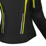 R-TECH MARSHAL JAQUETES DE MOTO SENYORA NEGRE GROC FLOUR