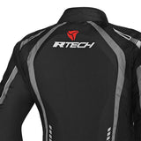R-TECH MARSHAL JAQUETES DE MOTO SENYORA NEGRE GRIS