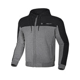 R-TECH SUSPENSION SUDADERA DE MOTO DE HOMES NEGRE GRIS
