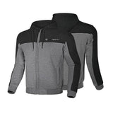R-TECH SUSPENSION SUDADERA DE MOTO DE HOMES NEGRE GRIS