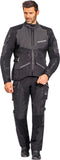 IXON RAGNAR Aventura Chaqueta Textil Moto Negro/Antracita
