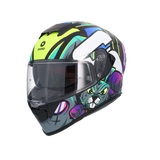 SHIRO CASCO RAPTOR CRAZY RABBIT MULTICOLOR MATE - SECURTEX MOTOR S.L (t/a MaximoMoto)