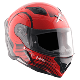 AXOR HUNTER SPEAR CASCO INTEGRAL DE MOTOCICLETA NEGRO ROJO