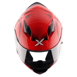 AXOR HUNTER SPEAR CASCO INTEGRAL DE MOTOCICLETA NEGRO ROJO