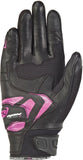 IXON RS RISE AIR MUJER CORTOS GUANTES MOTO NEGRO ROSA