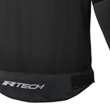 R-TECH SUPER LIGHT TEXTILE JAQUETE DE MOTO NEGRE