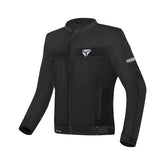 R-TECH SUPER LIGHT TEXTILE JAQUETE DE MOTO NEGRE