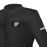 R-TECH SUPER LIGHT TEXTILE JAQUETE DE MOTO NEGRE