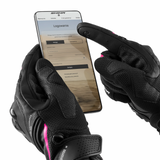 SHIMA SPARK 3.0 GUANTES DE MUJER NEGRO ROSA