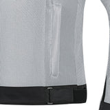 R-TECH SUPER LITE CHAQUETA DE MOTO GRIS NEGRO