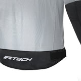 R-TECH SUPER LIGHT TEXTILE JAQUETE DE MOTO GRIS NEGRE