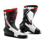 R-TECH TORNADO 2.0 BOTES DE MOTO NEGRE BLANC VERMELL