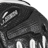 R-TECH KNIGHT RIDER GUANTES DE MOTO VERANO NEGRO HIELO