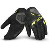 R-TECH RIDE PRO DE GUANTS DE MOTO HOMES GROC