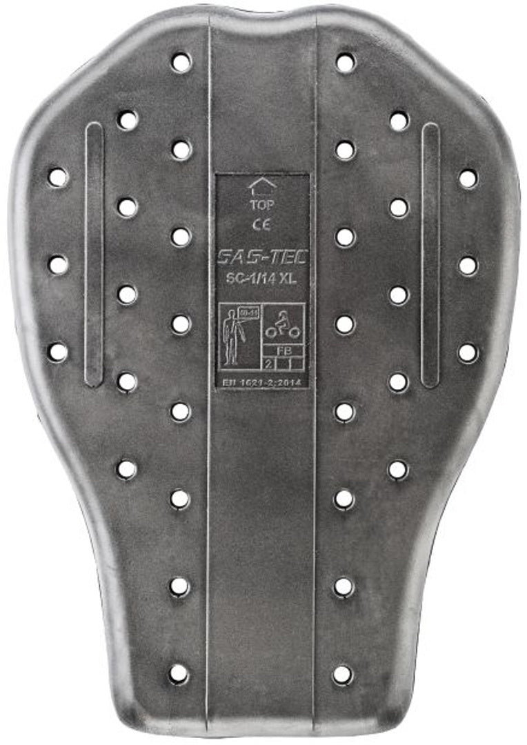 SAS-TEC SC-1/14 XL PROTEC DE ESPALDA LEVEL 2 NEGRO - SECURTEX MOTOR S.L (t/a MaximoMoto)