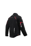 SEVENTY SD-JR65 Piston Street Riding negra y roja Chaqueta de motociclista - SECURTEX MOTOR S.L (t/a MaximoMoto)