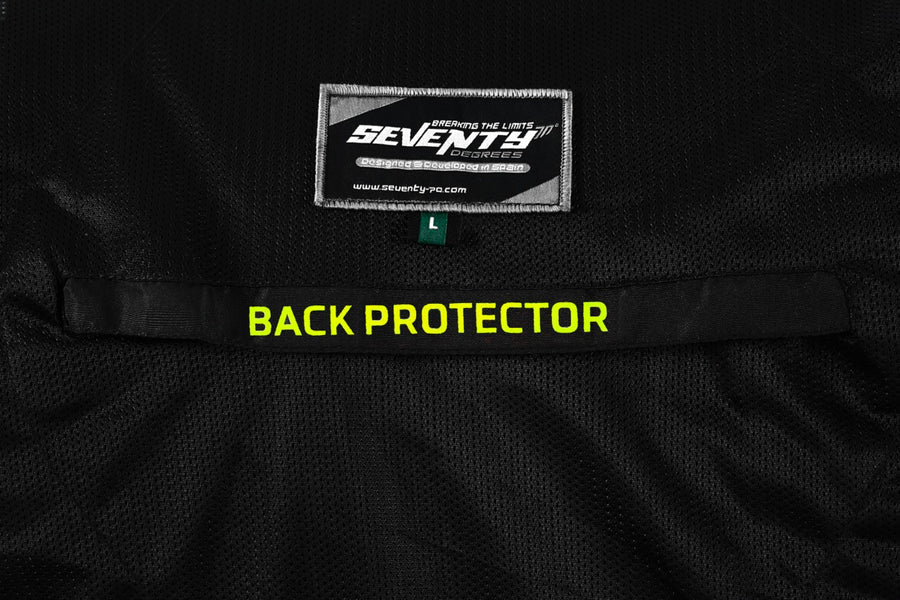 SEVENTY SD-JT66 SAHARA Men Chaqueta De Moto Gris/Amarillo Fluorescente - SECURTEX MOTOR S.L (t/a MaximoMoto)