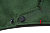 SEVENTY SD-JT66 CHAQUETA DE MOTO SAHARA PARA HOMBRE SAHARA VERDE EJÉRCITO/ROJO - SECURTEX MOTOR S.L (t/a MaximoMoto)