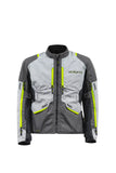 SEVENTY SD-JT67 TANAMI Chaqueta De Moto Para Hombre Negro/Gris/Amarillo Fluorescente