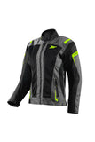 SEVENTY DEGREES SD-JR67 TEXTILE CHAQUETA DE MOTO MUJER GRIS OSCURO