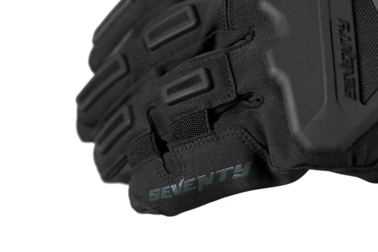 SEVENTY SD-T13 ASPEN LIGHT Guantes De Motocicleta Para Hombre Negro/Rojo