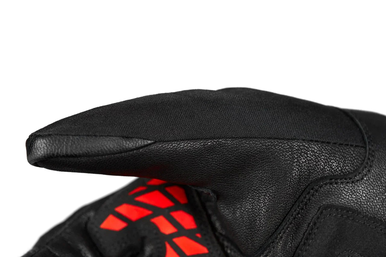 SEVENTY SD-T55 ATAK Guantes De Motociclismo Para Hombre Negro/Rojo
