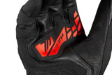 SEVENTY SD-T55 ATAK Guantes De Motociclismo Para Hombre Negro/Rojo - SECURTEX MOTOR S.L (t/a MaximoMoto)