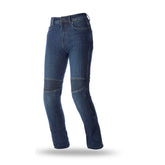 SEVENTY DEGREES SD-PJ8 SLIM PANTALON DE MOTO MUJER AZUL OSCURO