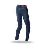 SEVENTY DEGREES SD-PJ8 SLIM PANTALON DE MOTO MUJER AZUL OSCURO