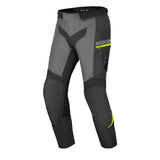 SHIMA ALPHA TOURING PANTALONS DE MOTO HOMES NEGRE GRIS GROC