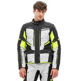 SHIMA DUNE CHAQUETA TEXTIL DE MOTO HOMBRE AMARILLO