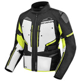 SHIMA DUNE CHAQUETA TEXTIL DE MOTO HOMBRE AMARILLO