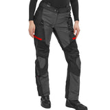 SHIMA DUNE PANTALONE TEXTIL DE MOTO MUJER ROJO
