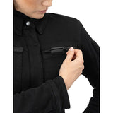 SHIMA GIRO CHAQUETA DE MOTO MUJER NEGRO