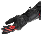 SHIMA RS-3 GUANTES DE MOTO HOMBRE NEGRO ROJO