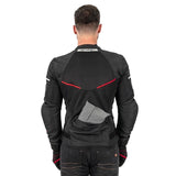 SHIMA X-MESH 2.0 CHAQUETA DE MOTO HOMBRE NEGRO ROJO