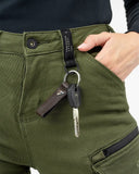 SHIMA GIRO 3.0 JEANS DE MOTO SENYORA CAQUI