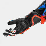 SHIMA RS-3 GUANTES DE MOTO HOMBRE NEGRO AZUL ROJO