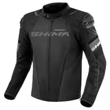 SHIMA SOLID 2.0 CHAQUETA TEXTIL DE MOTO HOMBRE NEGRO