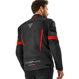 SHIMA SOLID 2.0 CHAQUETA TEXTIL DE MOTO HOMBRE ROJO